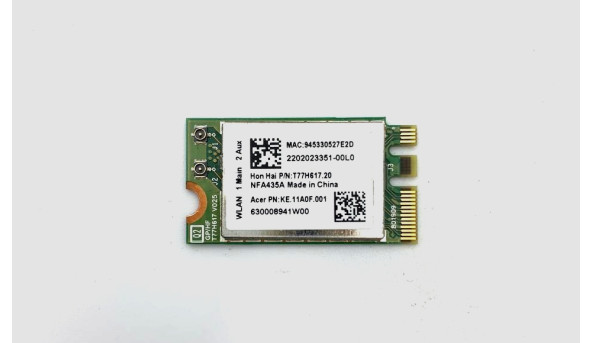 WI-FI адаптер  Aspire E5 575 72L3 E5 575  SP513-51  T77H617.20 KE.11A0F.001 Б/У