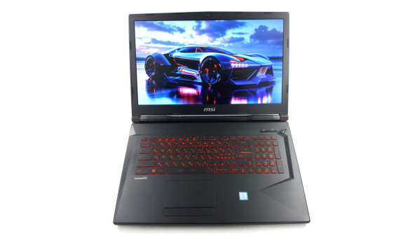 Игровой ноутбук MSI GL73 8RE Core i7-8750H 16 RAM 256 SSD 1000 HDD GeForce GTX 1060 [17.3" FullHD] - Б/У