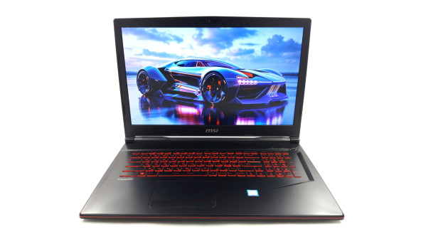 Игровой ноутбук MSI GL73 8RE Core i7-8750H 16 RAM 256 SSD 1000 HDD GeForce GTX 1060 [17.3" FullHD] - Б/У - 637552