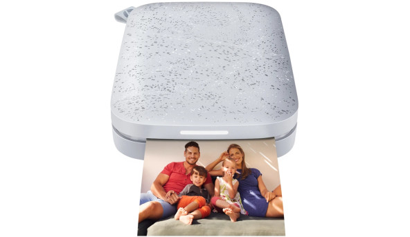Фотопринтер портативний HP Sprocket White (2"x3",313x400dpi,Zink, 64MB,Bluetooth, колір білий)