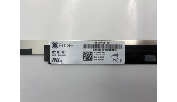 Матрица BOE HB125WX1-201 12.5" 1366*768 30 pin к ноутбуку Dell Latitude E7240 E5250 E7250 HB125WX1-100 HB125WX1-201 Б/У - 637675