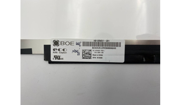 Матрица BOE HB125WX1-201 12.5" 1366*768 30 pin к ноутбуку Dell Latitude E7240 E5250 E7250 HB125WX1-100 HB125WX1-201 Б/У - 637676