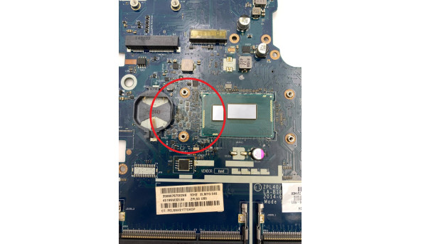Материнская плата для ноутбука HP Probook 450 445 455 G2 LA-B181P 768146-601 INTEL Core i5-4210U SR1EF Б/У - 637706