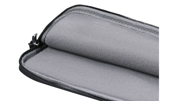 Сумка для ноутбука 15.6'' PU кожа, карман, черная - 637734