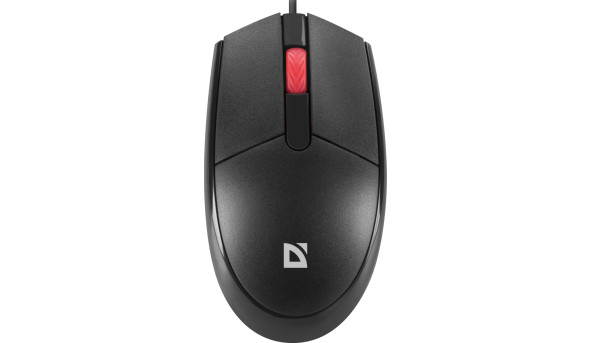 Мишка Defender Delta MM-523, 3кн.,1000dpi, безшумна чорна