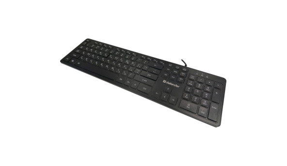 Клавіатура ігрова Defender Balance LQ UA LED підсвітка, чорна - 637771