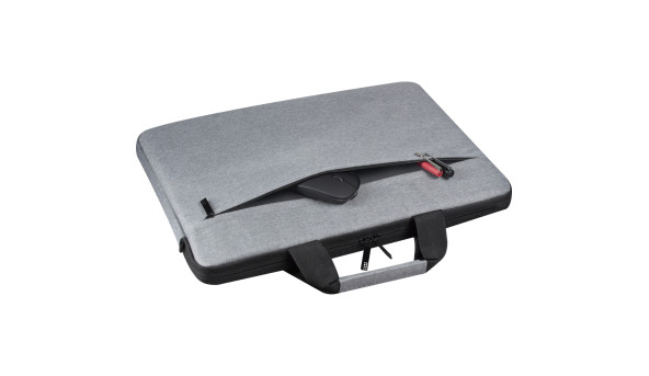 Сумка для ноутбука 15.6" Defender Tote з кишенею, сіра - 637773