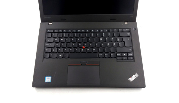 Ноутбук Lenovo ThinkPad L470 Intel Core I3-6100U 8 GB RAM 128 GB SSD [IPS 14" FullHD] - Б/У - 637972