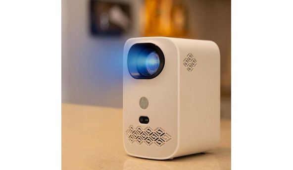 Проектор HP CC360, LED, LCD, FHD, 220 AL,16:9, AOSP, HDMI, WiFi, Bluetooth, білий - 638021