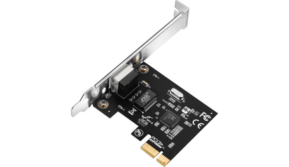 Мережева плата Cudy PE10, Gigabit PCI Express Network Adapter, Realtek Chipset, 10/100/1000Mbps RJ45 - 638045