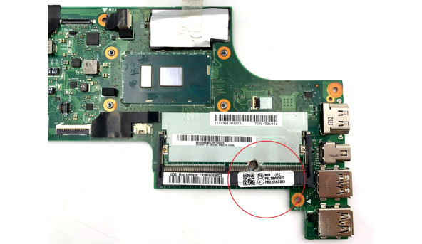 Материнька плата для Lenovo ThinkPad X270 X260 BX260 NM-A531 INTEL Core i7-6500U Б/В - 638096