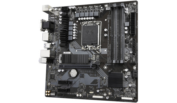 Gigabyte B760M DS3H DDR4 (1700/B760, 4*DDR4, 2хM.2 ,2xPCIex16, VGA , HDMI, 2xDP, 2.5GbE LAN, mATX) - 638116