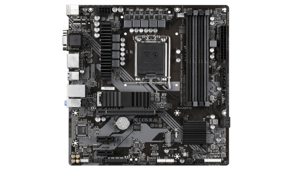 Gigabyte B760M DS3H DDR4 (1700/B760, 4*DDR4, 2хM.2 ,2xPCIex16, VGA , HDMI, 2xDP, 2.5GbE LAN, mATX)