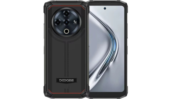 Смартфон Doogee Fire 6 Power 6.56" HD+ /8GB/256GB/ T606 /15500mAh/ 50+8Мп /NFC/IP68/IP69K Black