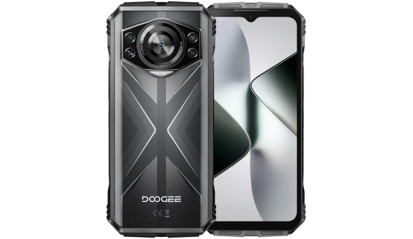Смартфон Doogee S118 6.58" FHD+ /8GB/512GB/ G99 /10800mAh/ 50+32Мп / NFC/ IP68/IP69K Silver