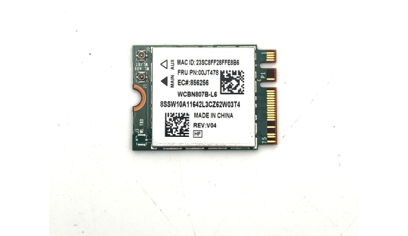 Wi-Fi Bluetooth   модуль Lenovo G50-45  8SSW10A  00JT478 Б/В