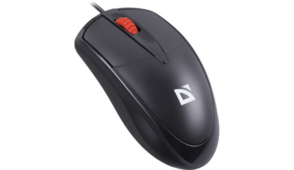 Мишка Defender Icon MB-057, 3кн.,1000 dpi, безшумна, чорна - 638311