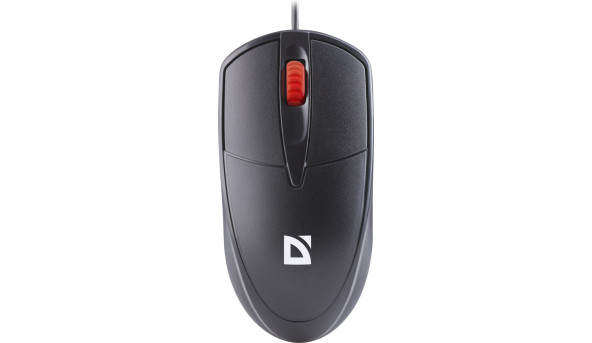 Мишка Defender Icon MB-057, 3кн.,1000 dpi, безшумна, чорна