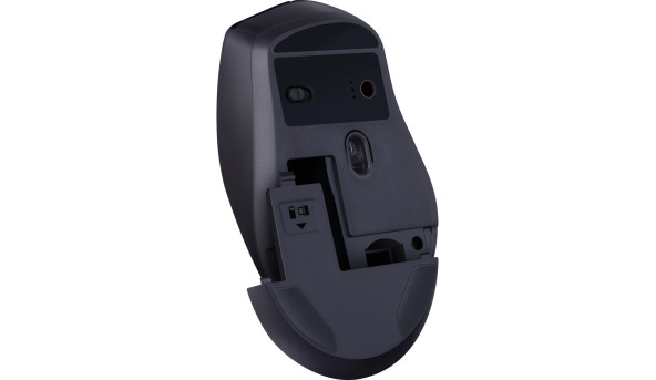 Мишка Defender Effect X MS-095, бездротова, 6 кн. до 1600 dpi, безшумна, чорна - 638320