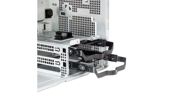 Корпус Chieftec UNI BS-20B-OP, без БЖ, mATX, Black - 638448