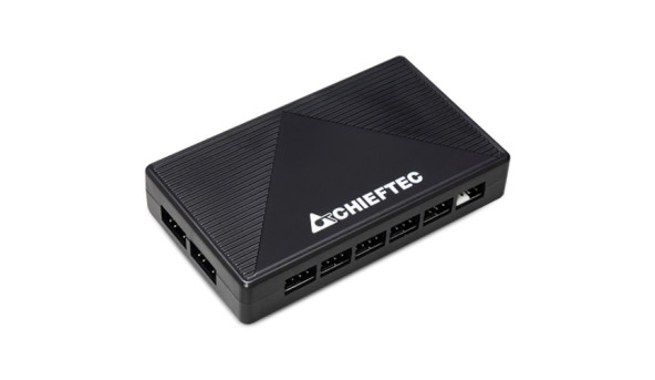 Корпус Chieftec HUNTER 3 GS-03B-OP 4x120mm A-RGB, USB-C, E-ATX, без БЖ, Black - 638450