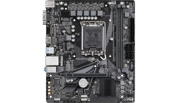 Gigabyte H610M H V3 DDR4 (s1700 H610 2xDDR4 ,HDMI,VGA , 4xSATA, M.2, mATX)
