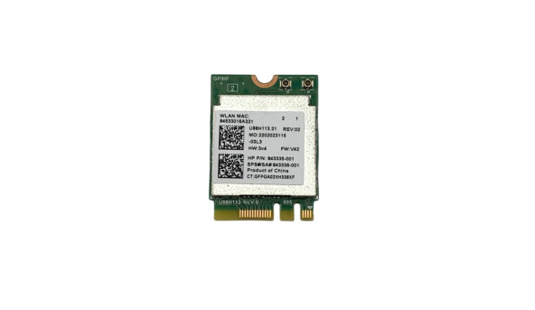 WI-FI модуль для HP  17-X  15-AY, 15-AC, 250 G5, 255 G5 G5   U98H113.21 843335-001 843337-001 Б/В