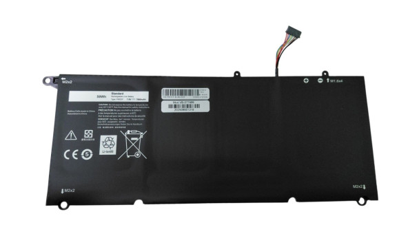 Акумулятор для ноутбука Dell PW23Y XPS 13 (9360) 7.6 В Black 7800 мАг OEM