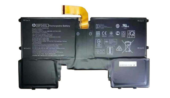 Акумулятор для ноутбука HP BF04XL Spectre 13-AF000 7.7 В Black 5685 мАг OEM