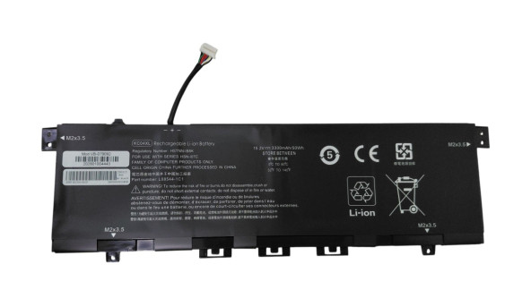 Акумулятор для ноутбука HP KC04XL Envy 13-ah 15.2 В Black 3300 мАг OEM