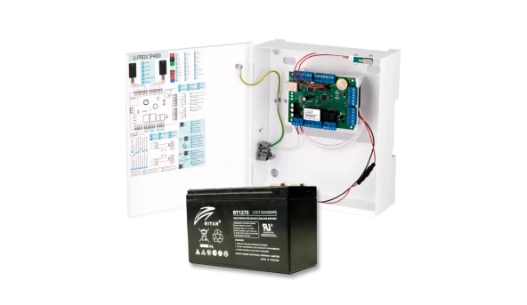 Комплект прибора доступа и аккумулятор U-Prox IP400 IP + Ritar 12V 7Ah RT1270