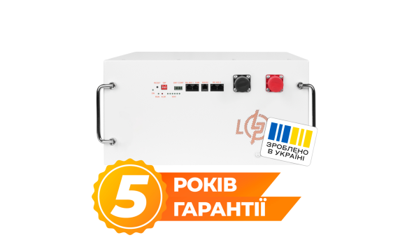 Аккумулятор LP LiFePO4 51,2V - 280 Ah (14336Wh) (BMS JK 200A/100А) RM RS485/CAN WH - 638703
