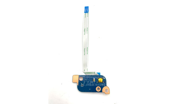 Кнопка включения для ноутбука HP ProBook 450 G3 455 G3 470 G3 DA0X63PB6F1 Б/У - 639289