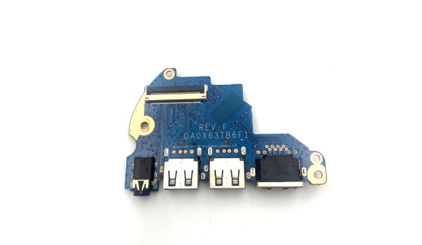 Додаткова плата USB DA0X63TB6F0 DA0X63TB6F1 для ноутбука HP ProBook 450 G3 455 470 G3 Б/В - 639295