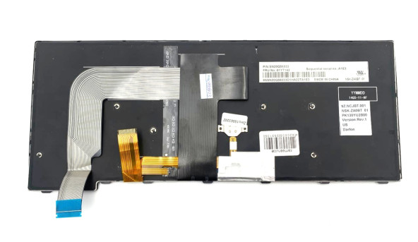 Клавіатура для ноутбука Lenovo thinkpad 13 gen 2 Lenovo ThinkPad T480 T470 A475 SN20Q56033 01YT142 PK131342B00 SN20P41850 9Z.NCJBT.001 NSK-ZA0BT 01 Б/В - 639310