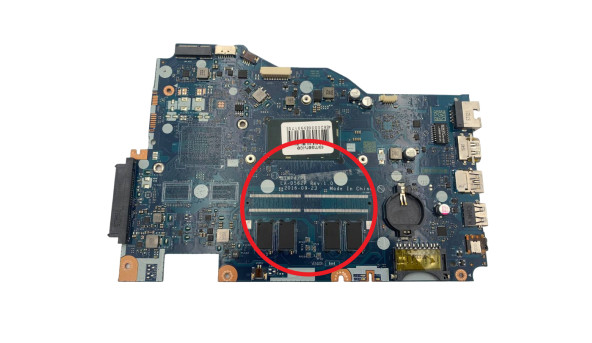 Материнская плата BIWP4/P5 LA-D562P для ноутбука Lenovo Ideapad 110-15ISK i3-6006U SR2UW Б/У - 639317