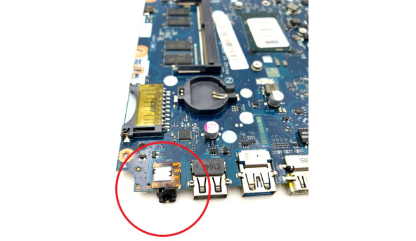 Материнская плата BIWP4/P5 LA-D562P для ноутбука Lenovo Ideapad 110-15ISK i3-6006U SR2UW Б/У - 639317