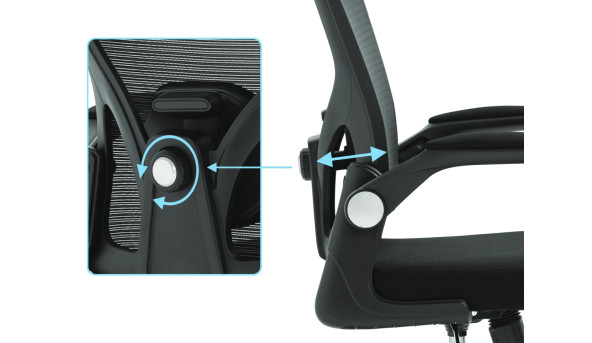 Крісло ігрове Sandberg ErgoFusion Gaming Chair Basic, чорне - 639457