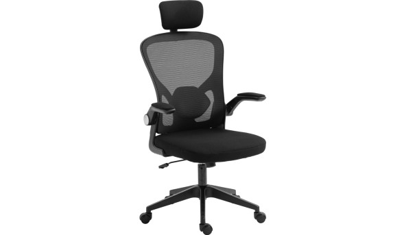 Крісло ігрове Sandberg ErgoFusion Gaming Chair Basic, чорне - 639457