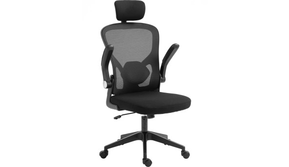 Крісло ігрове Sandberg ErgoFusion Gaming Chair Basic, чорне - 639457