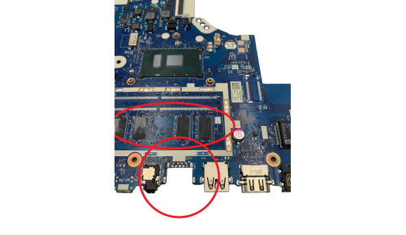 Материнська плата для ноутбука Lenovo IdeaPad 320-15ISK i5-7200U SR342 DG421 DG521 DG721 NM-B241 Rev: 1 Б/В - 639555