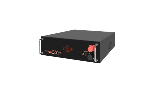 Аккумулятор LP LiFePO4 51,2V - 100 Ah (5120Wh) (BMS SP 100A/50А) RM RS485/CAN LCD BL - 639709