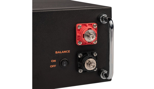 Аккумулятор LP LiFePO4 51,2V - 100 Ah (5120Wh) (BMS SP 100A/50А) RM RS485/CAN LCD BL - 639709