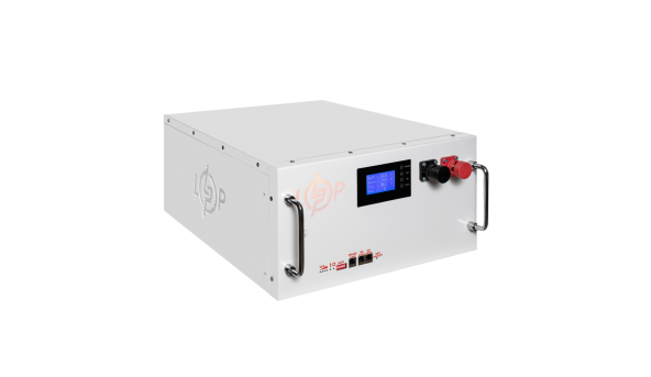 Аккумулятор LP LiFePO4 51,2V - 280 Ah (14336Wh) (BMS SP 200A/100А) RM RS485/CAN LCD WH - 639802