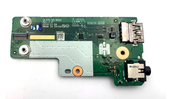 Плата USB / AUDIO для ноутбука Lenovo ThinkPad L470 DL470 NS-B022 01HW865 Б/В - 639854