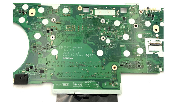 Материнская плата Lenovo ThinkPad T470 CT470 NM-A931 i5-6300U SR2F0 Б/У - 639904