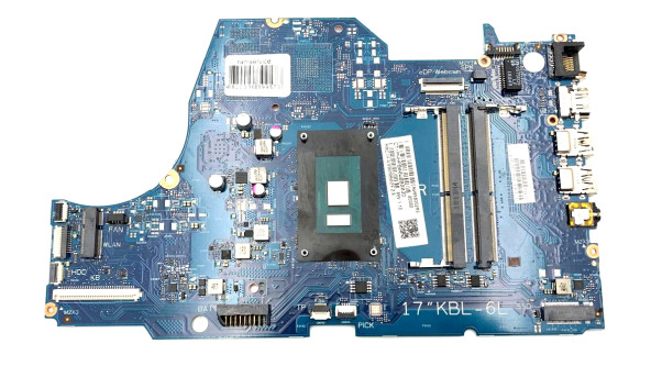 Материнская плата для ноутбука HP 17-BY SNAPE-6050A2982701-MB-A01(A1) 6L  INTEL Core i3-7020U Б/У