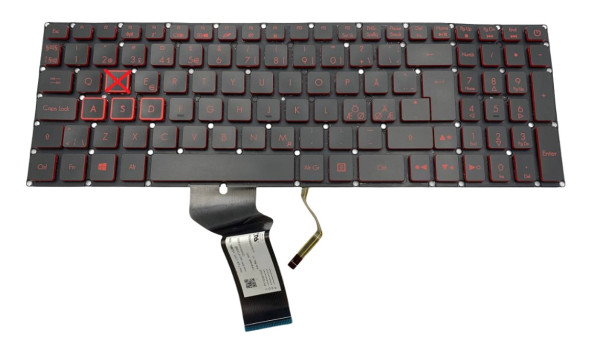 Кнопки та кріплення до ноутбука Acer Nitro 5 AN515 Acer Aspire VX15 VX5-591G VN7-593 VN7-793G G9-591G SX152702AS1 LG5P_A52BRL NKI151306Q PK132421A25 Б/В