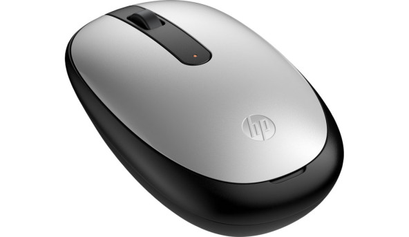 Мишка бездротова HP 240 Bluetooth, 3 кн., 1600 dpi, сріблясто-чорний - 640024