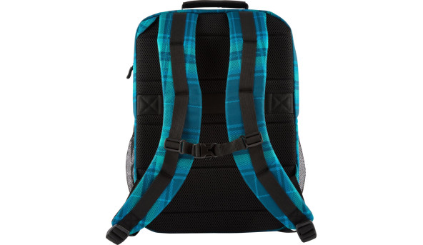 Рюкзак для ноутбука HP 16.1" Campus Tartan Plaid, блакитний - 640034
